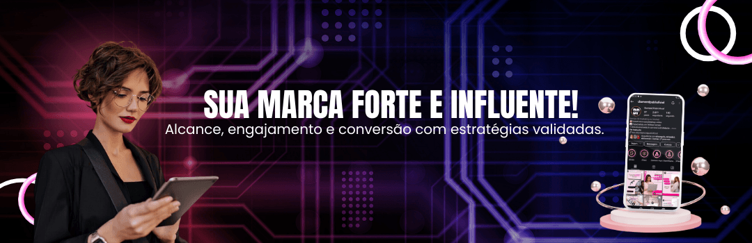 Gestão de mídias sociais para aumentar engajamento e atrair clientes, com conteúdo estratégico e branding digital.