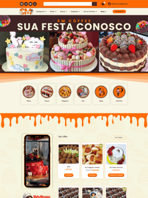 Plataforma de e-commerce moderna e otimizada para conversões, com design responsivo, integração de pagamento seguro e experiência de compra intuitiva.