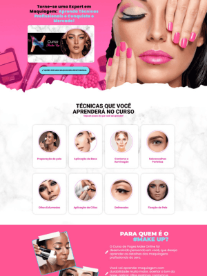 Landing page profissional e otimizada para conversões, projetada para capturar leads e aumentar vendas com design estratégico e CTA eficaz.