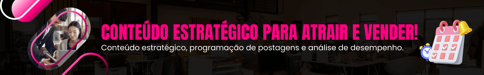 Gestão de mídias sociais para aumentar engajamento e atrair clientes, com conteúdo estratégico e branding digital.