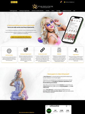 Site Multipage profissional com design moderno e navegação intuitiva, ideal para empresas que precisam apresentar seus serviços de forma completa.