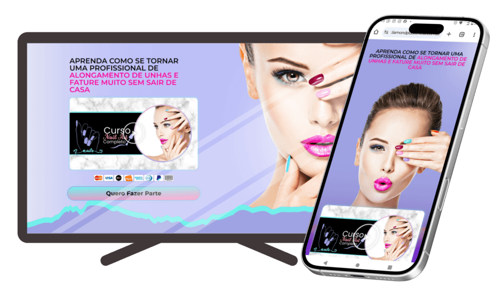 Landing page profissional e otimizada para conversões, projetada para capturar leads e aumentar vendas com design estratégico e CTA eficaz.